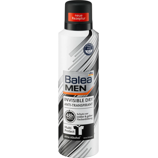 Balea - Déodorant spray antitranspirant Invisible