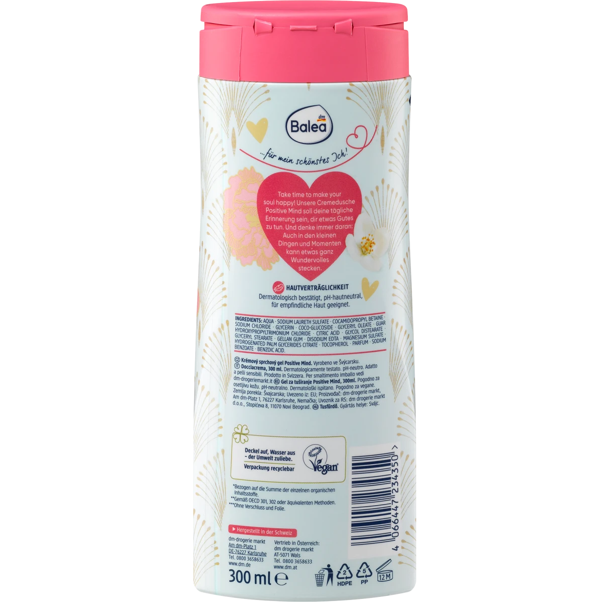 Balea - Gel douche Positive Mind