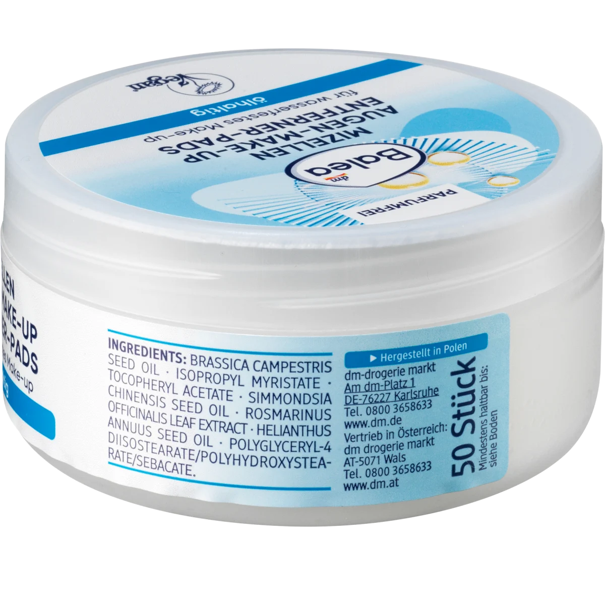 Balea - Lingettes Démaquillantes à l’Huile