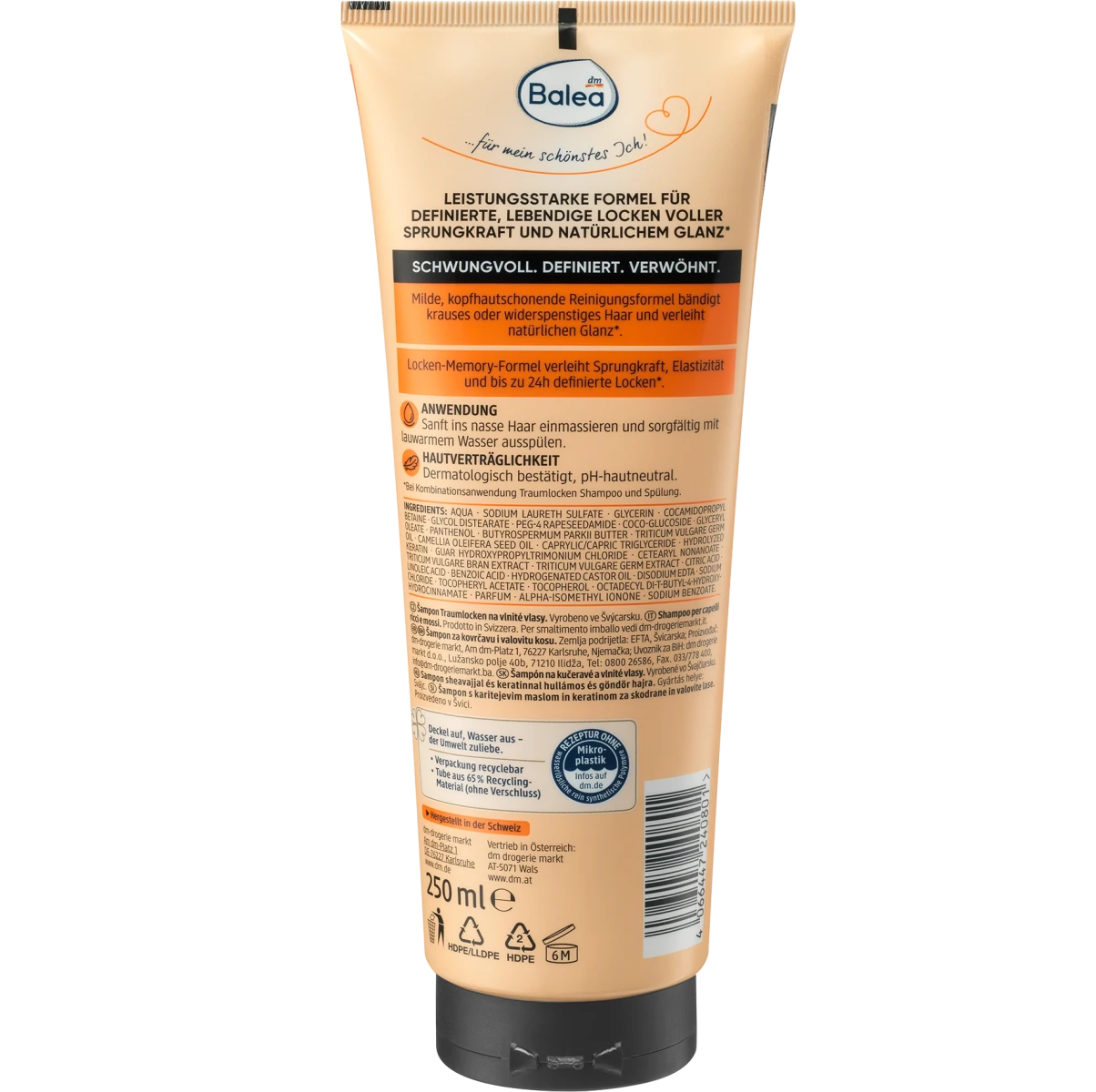 Balea - Shampooing Boucles de rêve