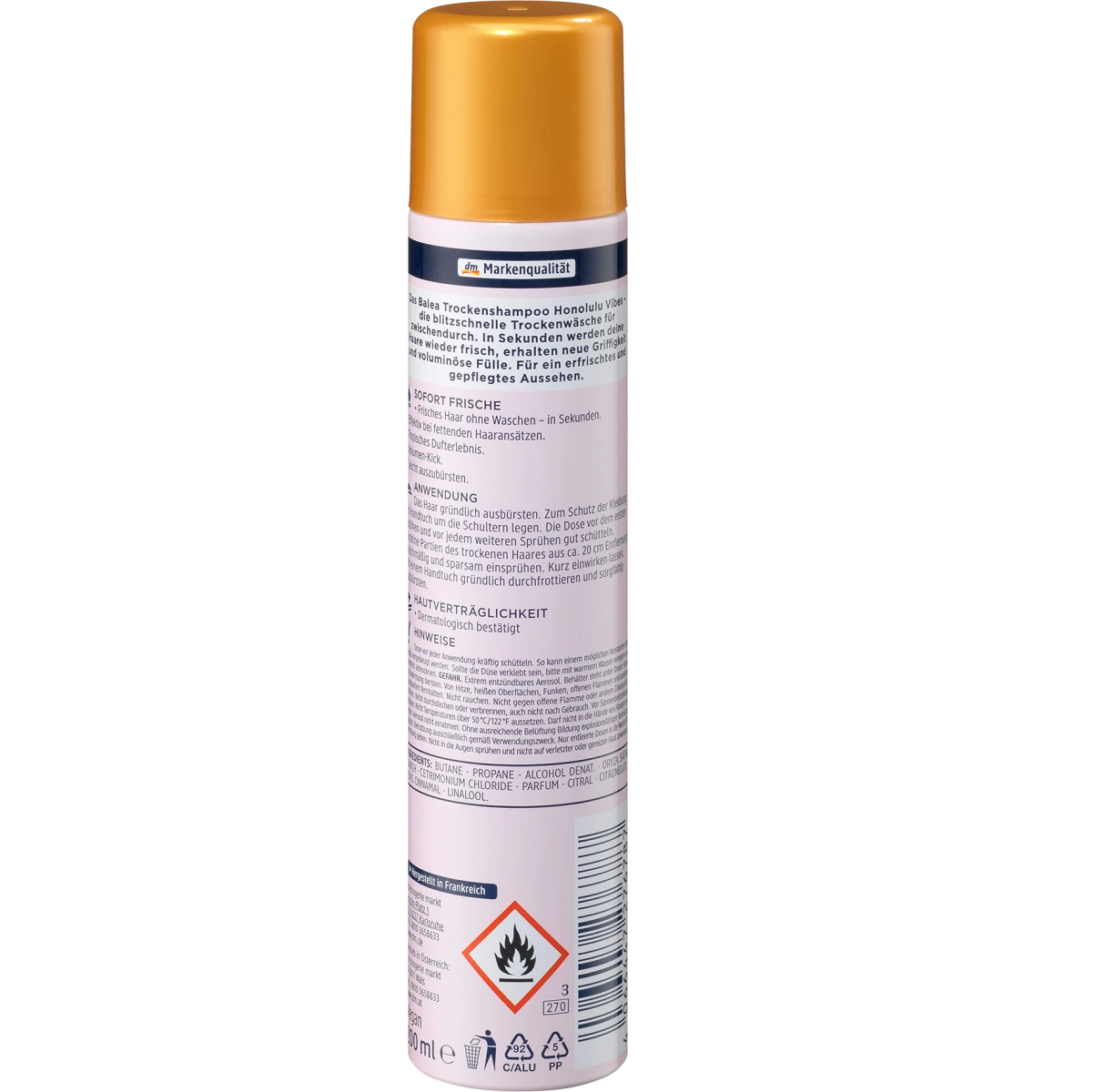 Balea - Shampooing sec Honolulu Vibes