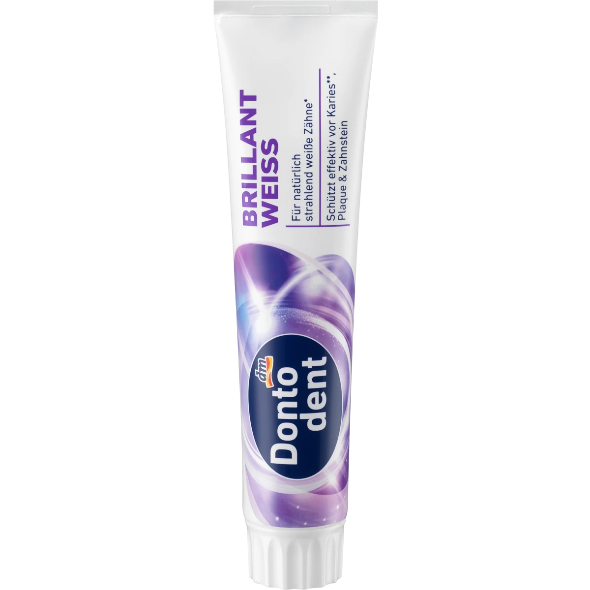 Balea - 4 x Dentifrice Brillant Blanc