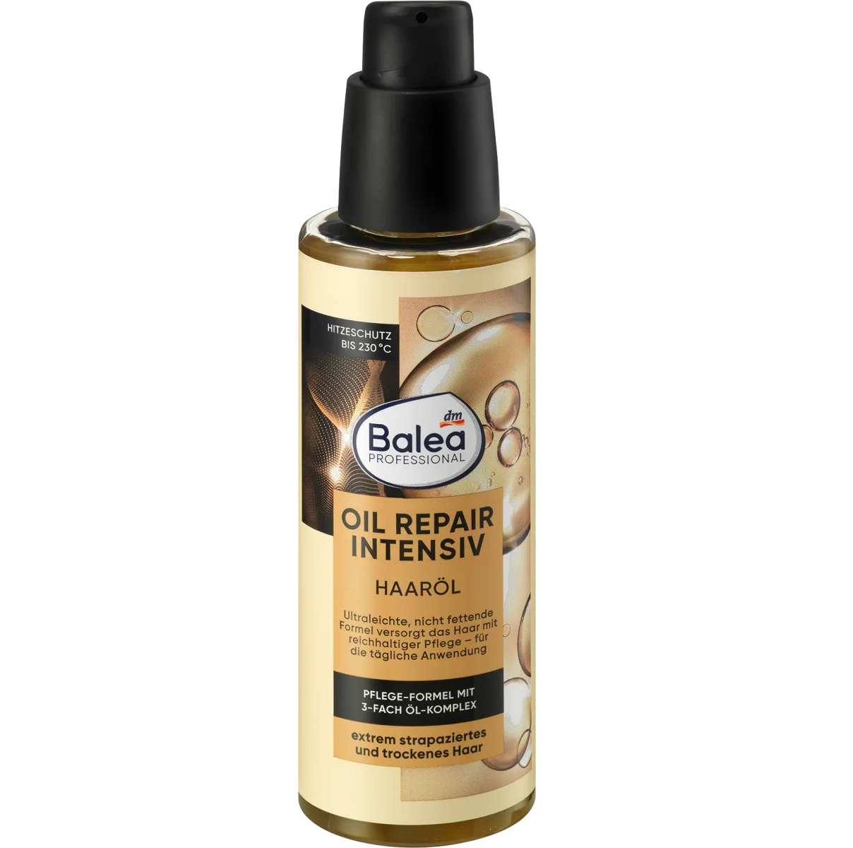 Balea - Pack cheveux Oil repair soin intensif