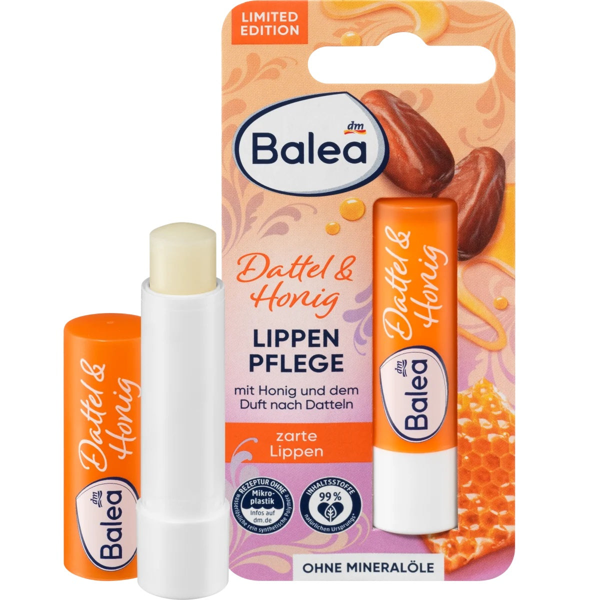Balea - Soin des lèvres Dattes & Miel