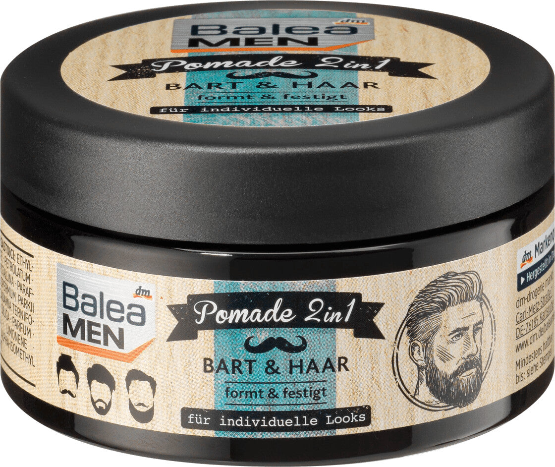 Balea - Pommade 2en1 pour barbe et cheveux