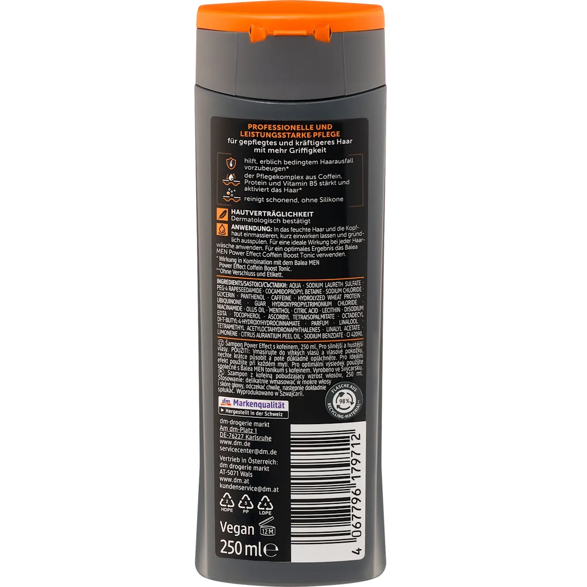 Balea MEN - Shampooing à la caféine