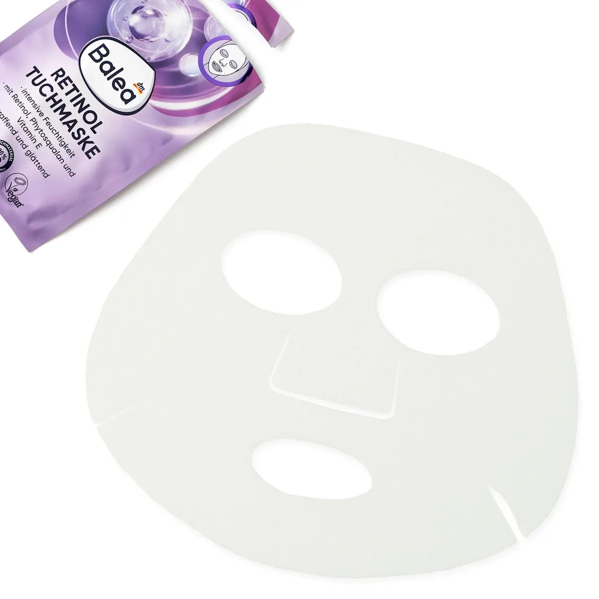 Balea - Masque en tissu au rétinol, 1 pc