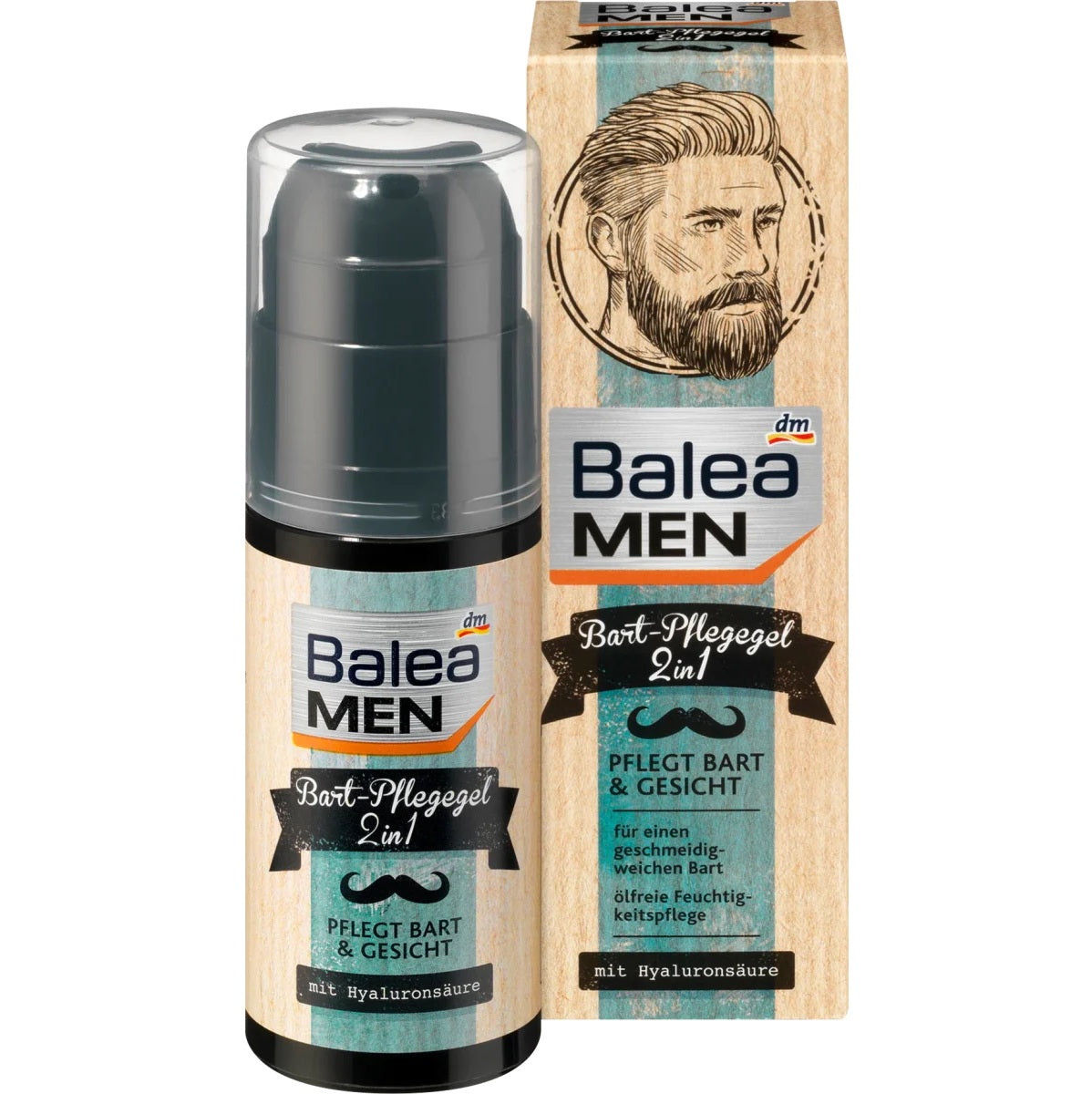 Pack Soin Complet pour Barbe et Cheveux - Balea MEN