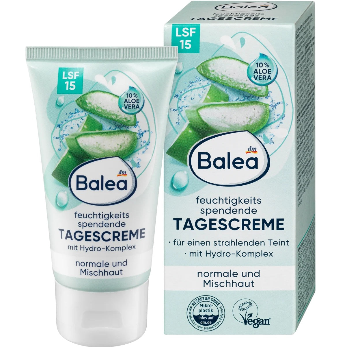 Balea - Crème hydratante SPF 15