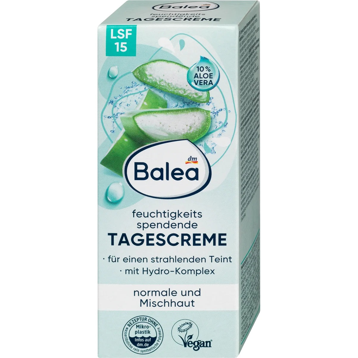 Balea - Crème hydratante SPF 15