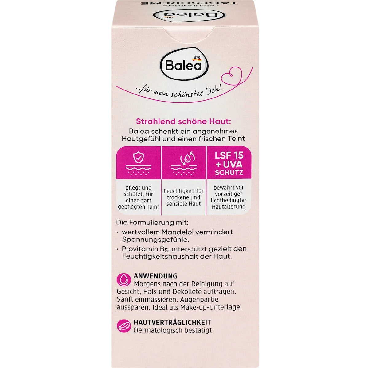 Balea - Crème visage du jour SPF 15