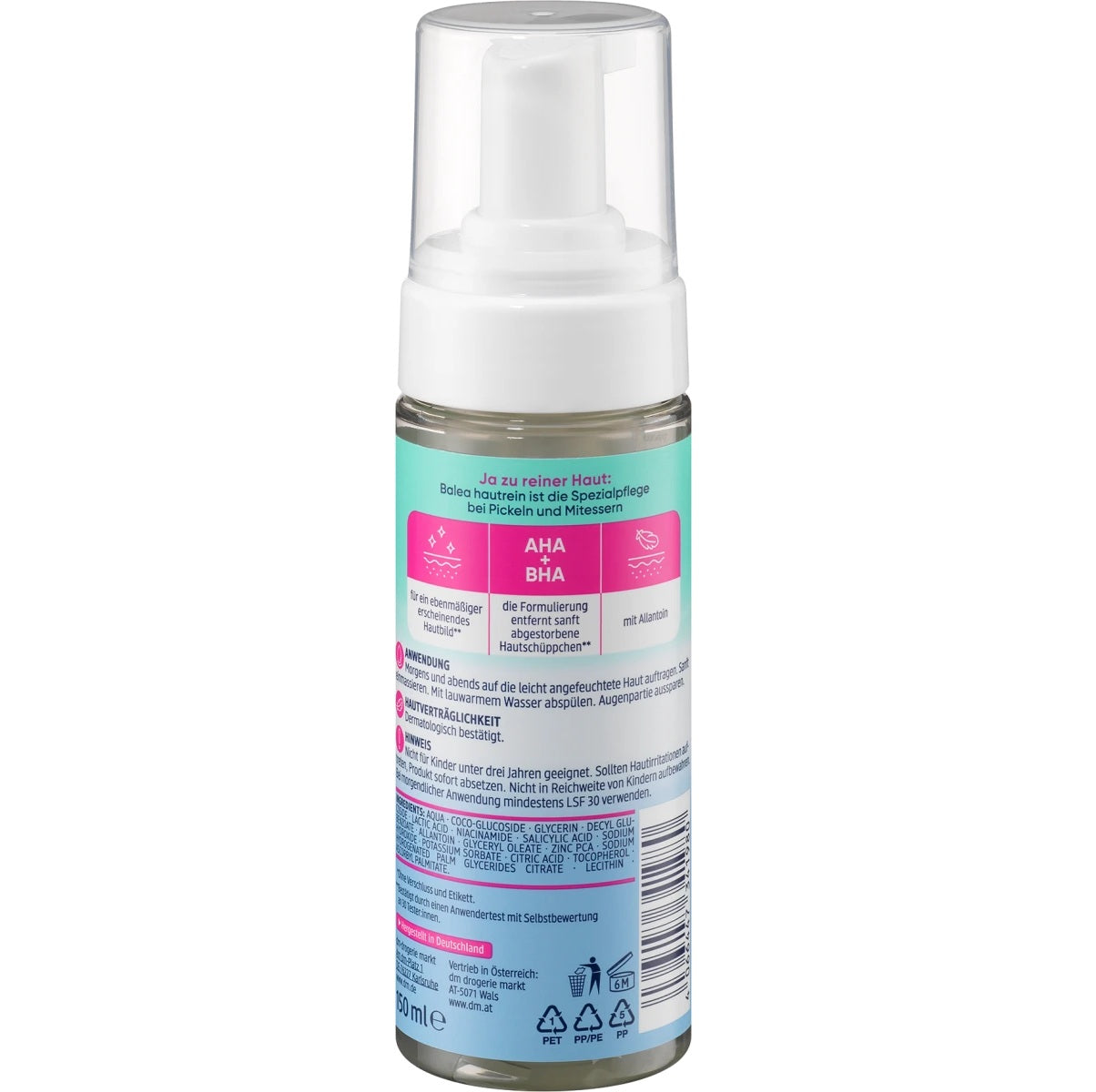 Balea - Mousse nettoyante 150 ml