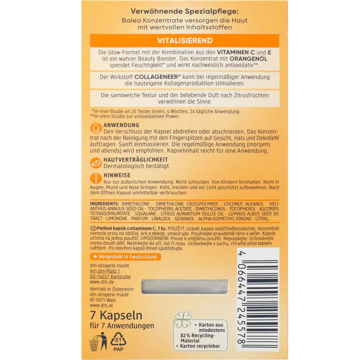 Balea - Concentré de la vitamine C
