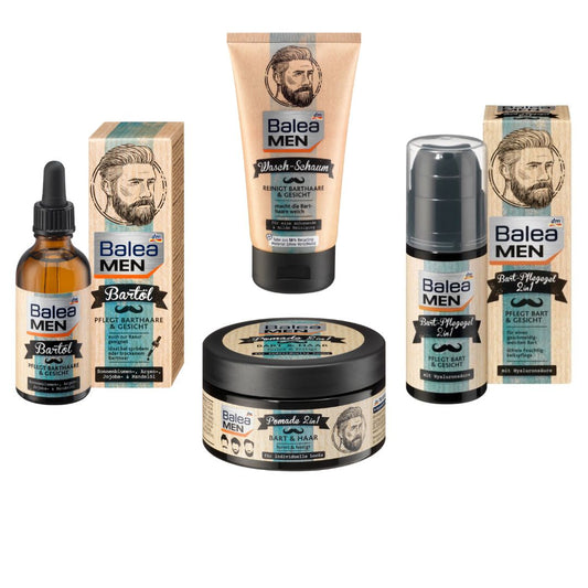 Pack Soin Complet pour Barbe et Cheveux - Balea MEN