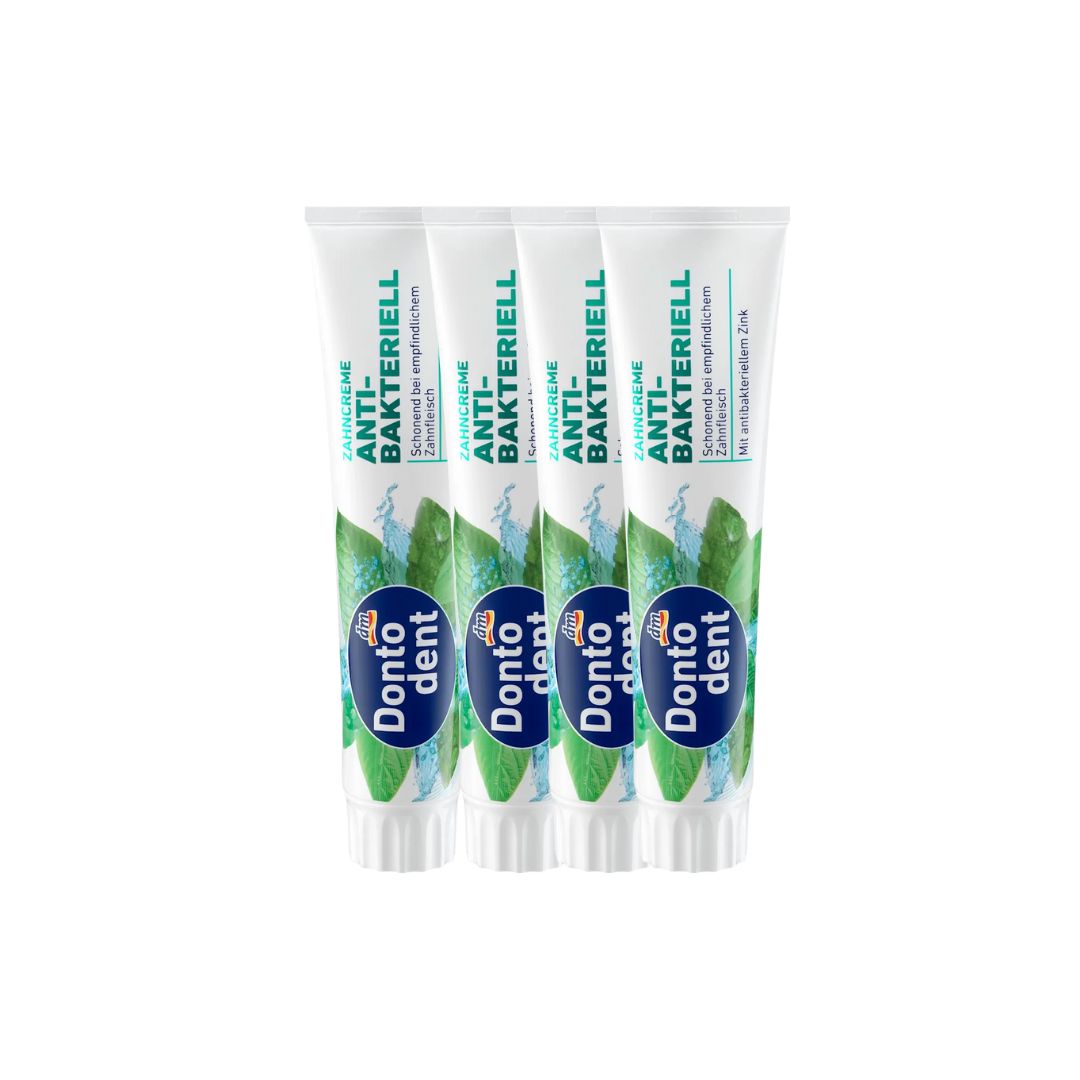 Balea - 4 x Dentifrice antibactérien