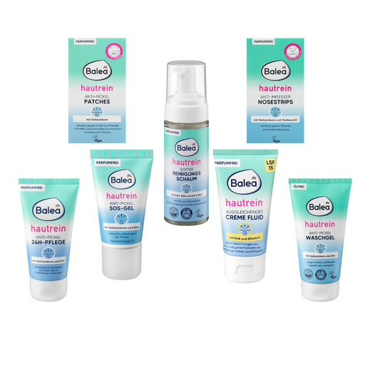 Balea - Pack Peau Nette – 7 soins essentiels