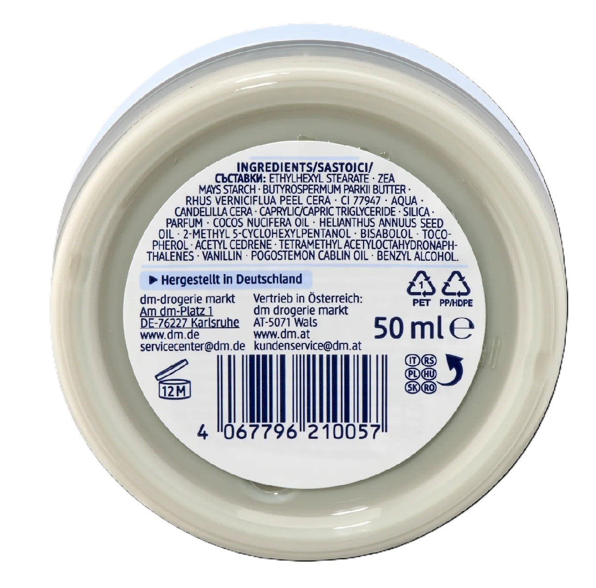 Balea - Crème déodorante Sensitive, 50 ml