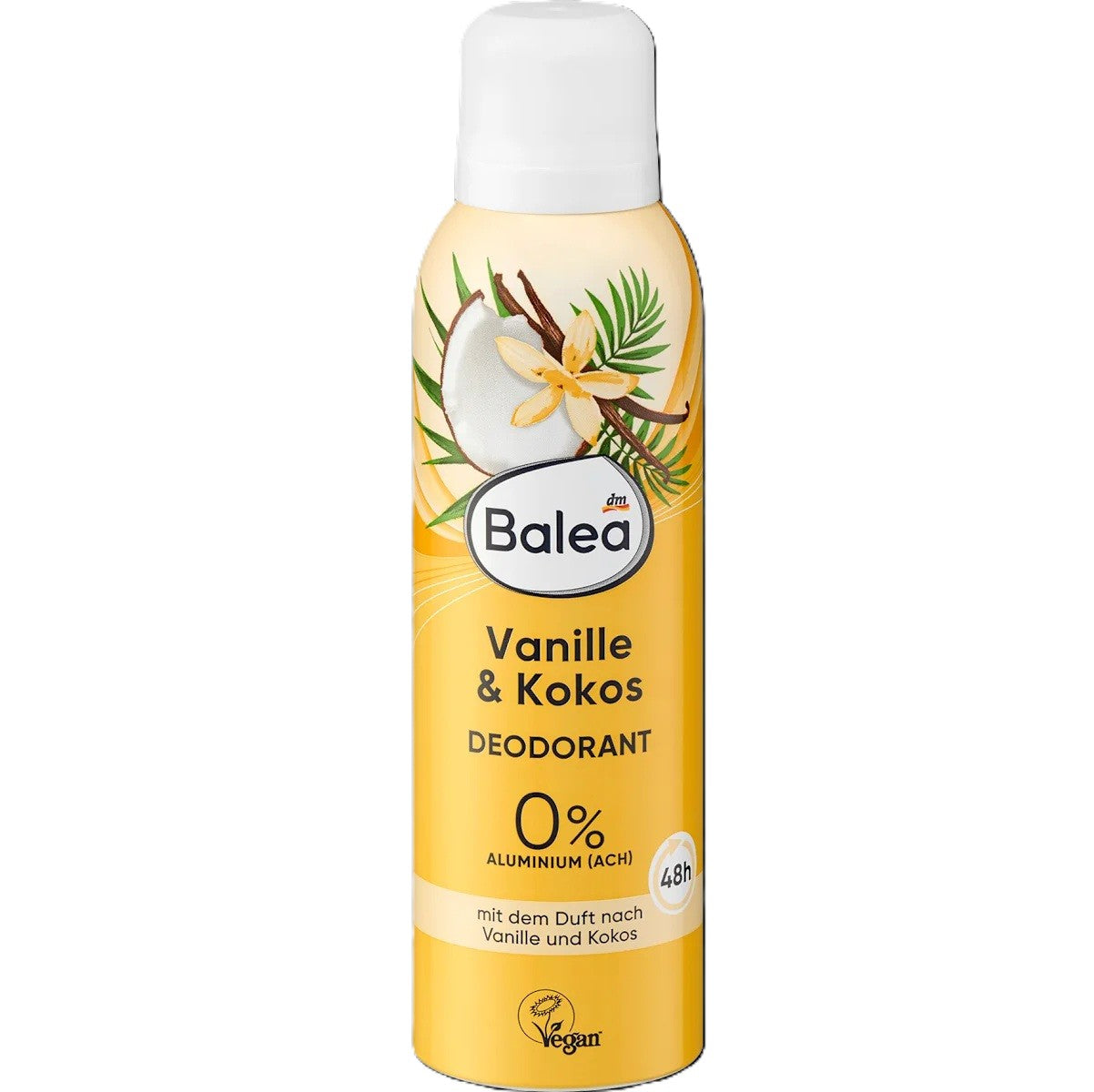 Balea - Déodorant Vanille & coco, 200 ml