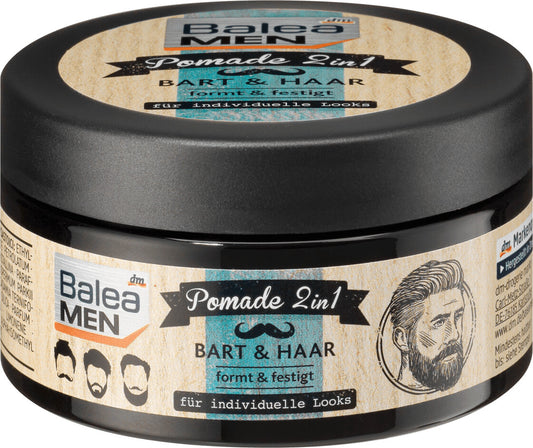 Balea - Pommade 2en1 pour barbe et cheveux