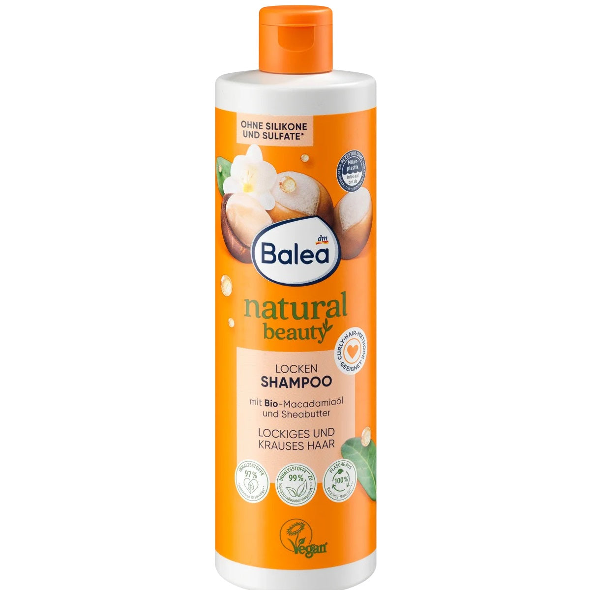 Shampooing Natural Beauty pour cheveux bouclés, 400 ml