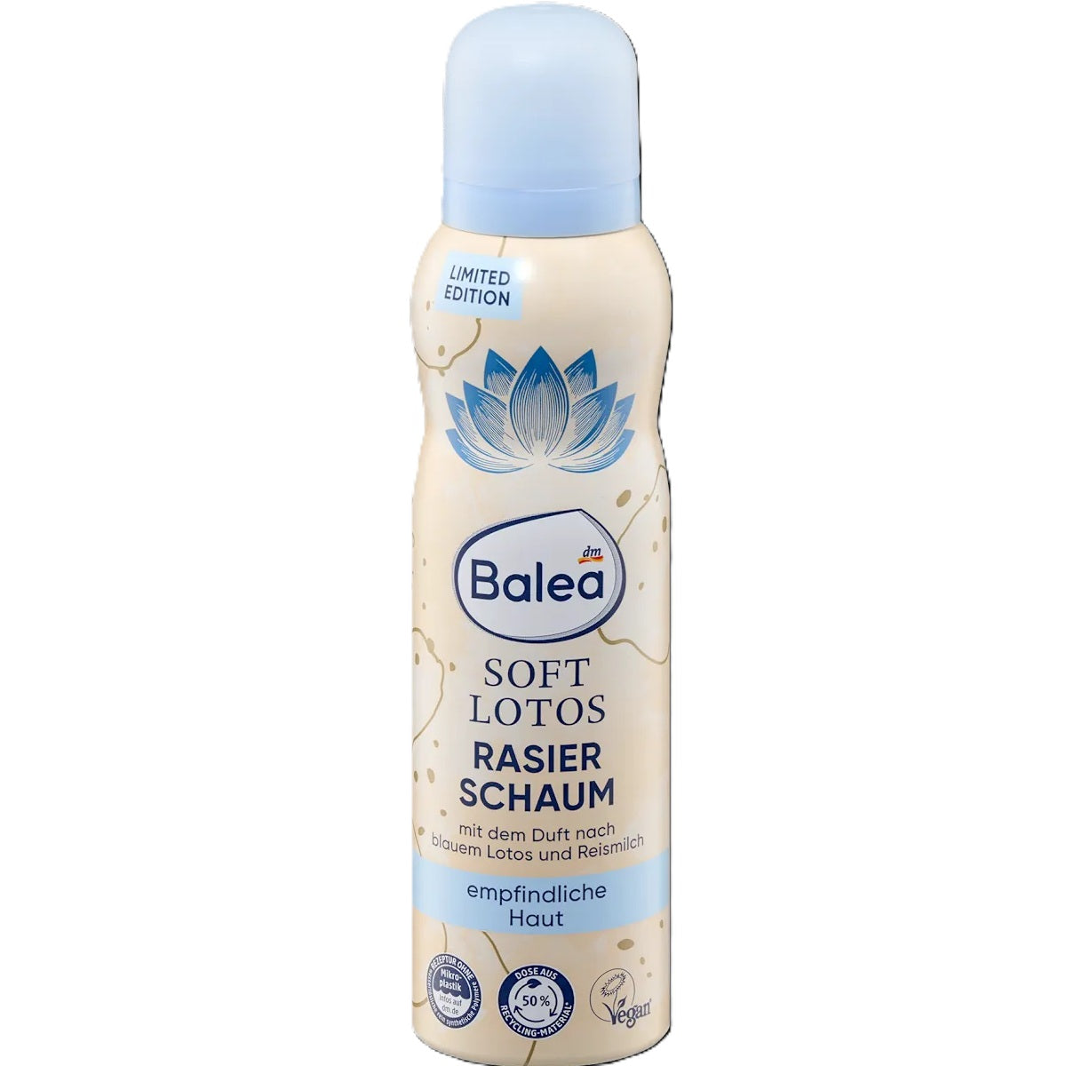 Balea - Mousse à raser Soft Lotos, 150 ml