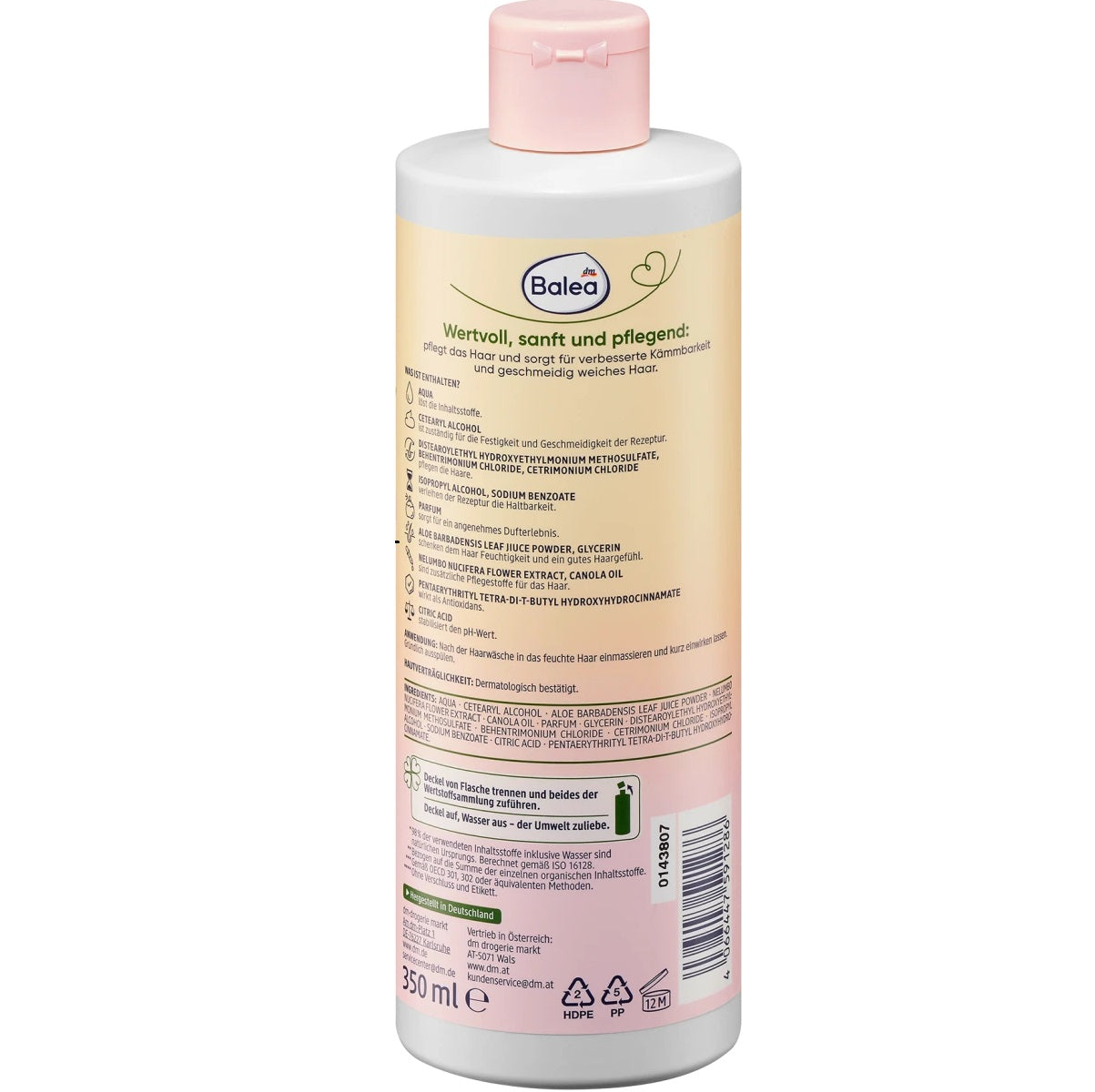 Demeleur Natural Beauty tonifiant, 350 ml