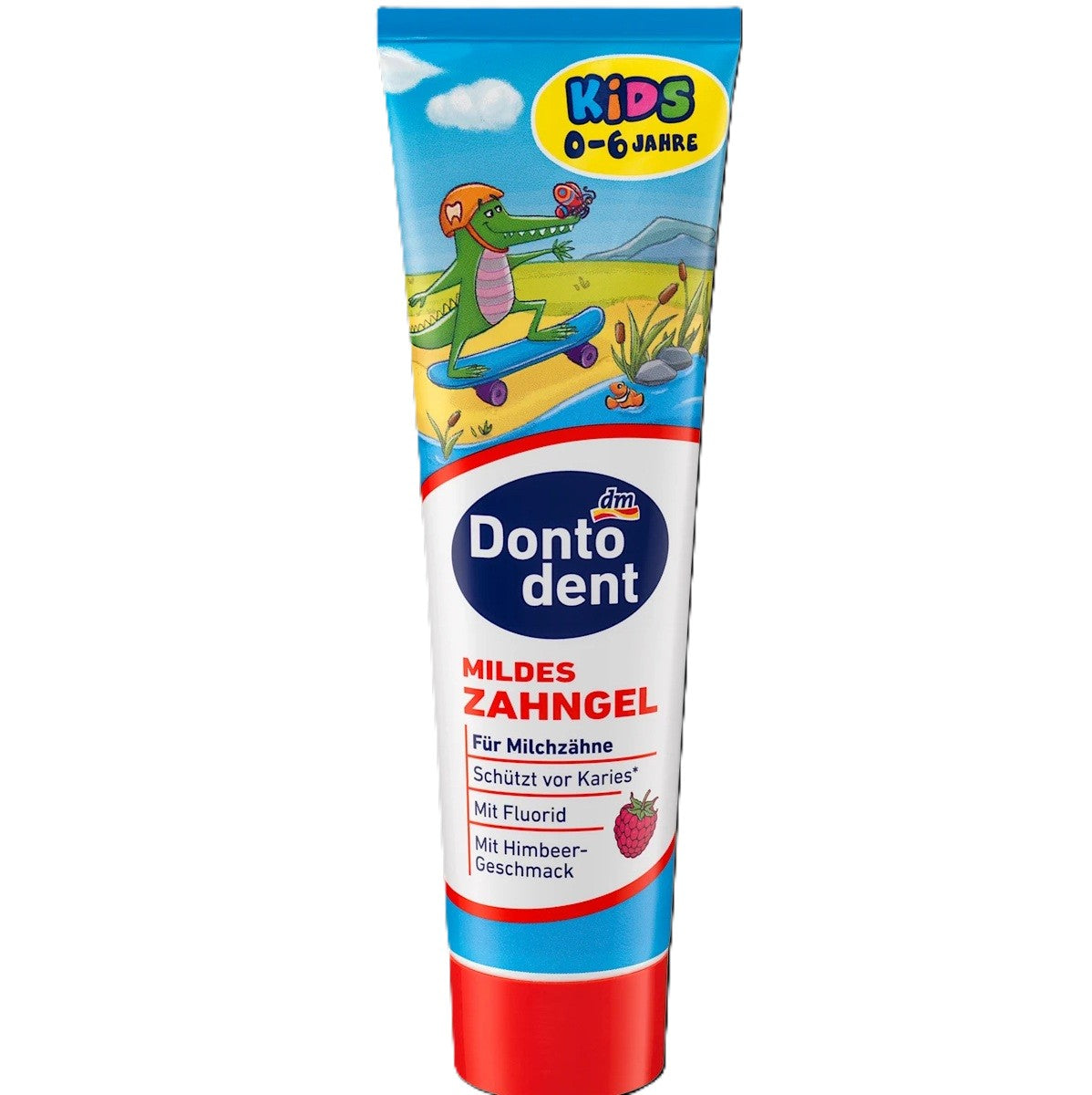 Dm - Dentifrice pour enfants, jusqu'à 6 ans, 100 ml