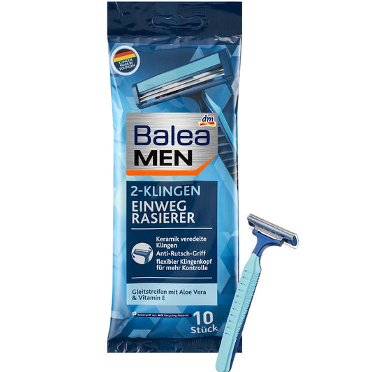 Balea - Rasoir jetable 2 lames, 10 pces
